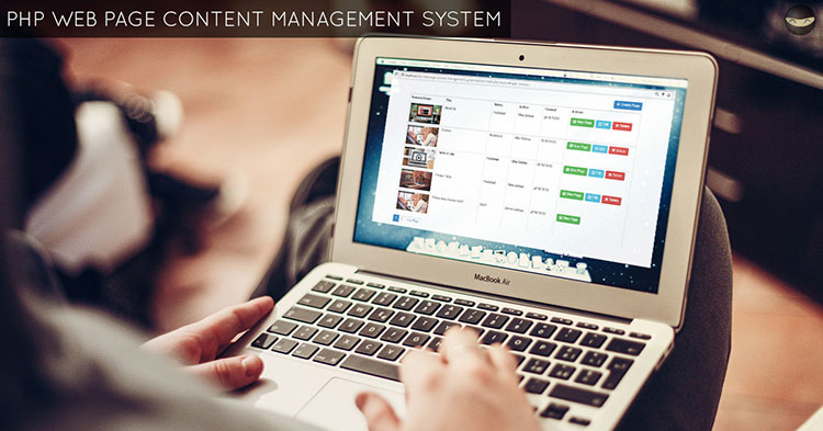 php-web-page-content-management-system